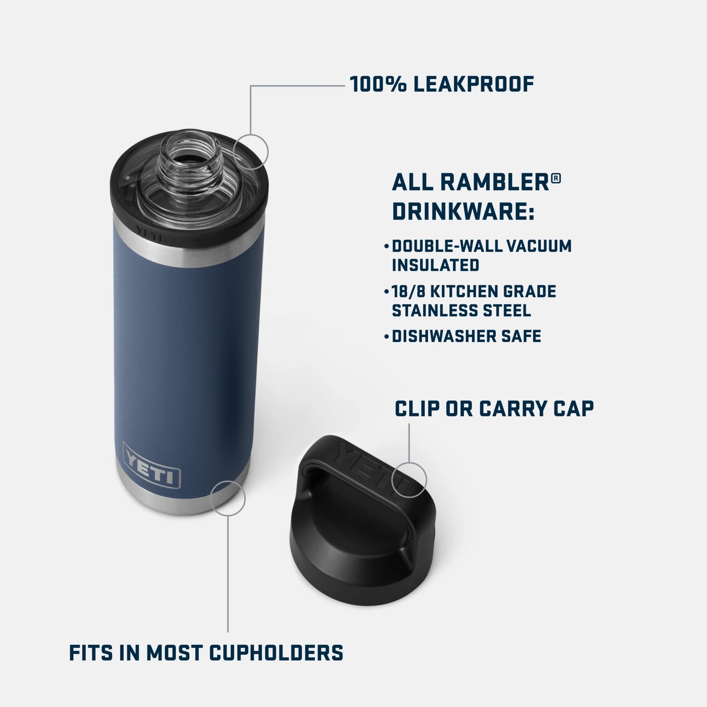 18 oz Water Bottle - US 5466