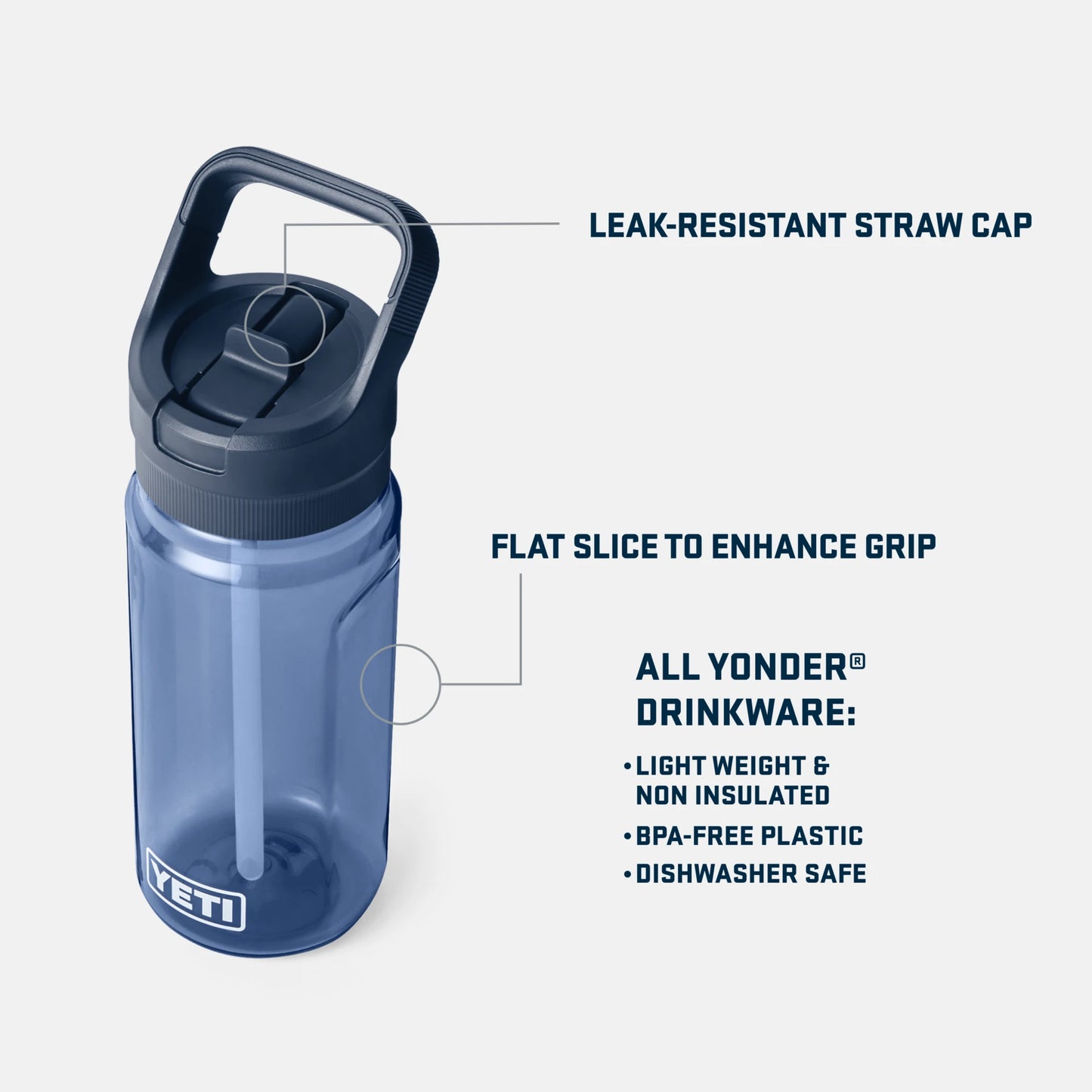Jr. 600 mL / 20 oz Water Bottle - US 6648