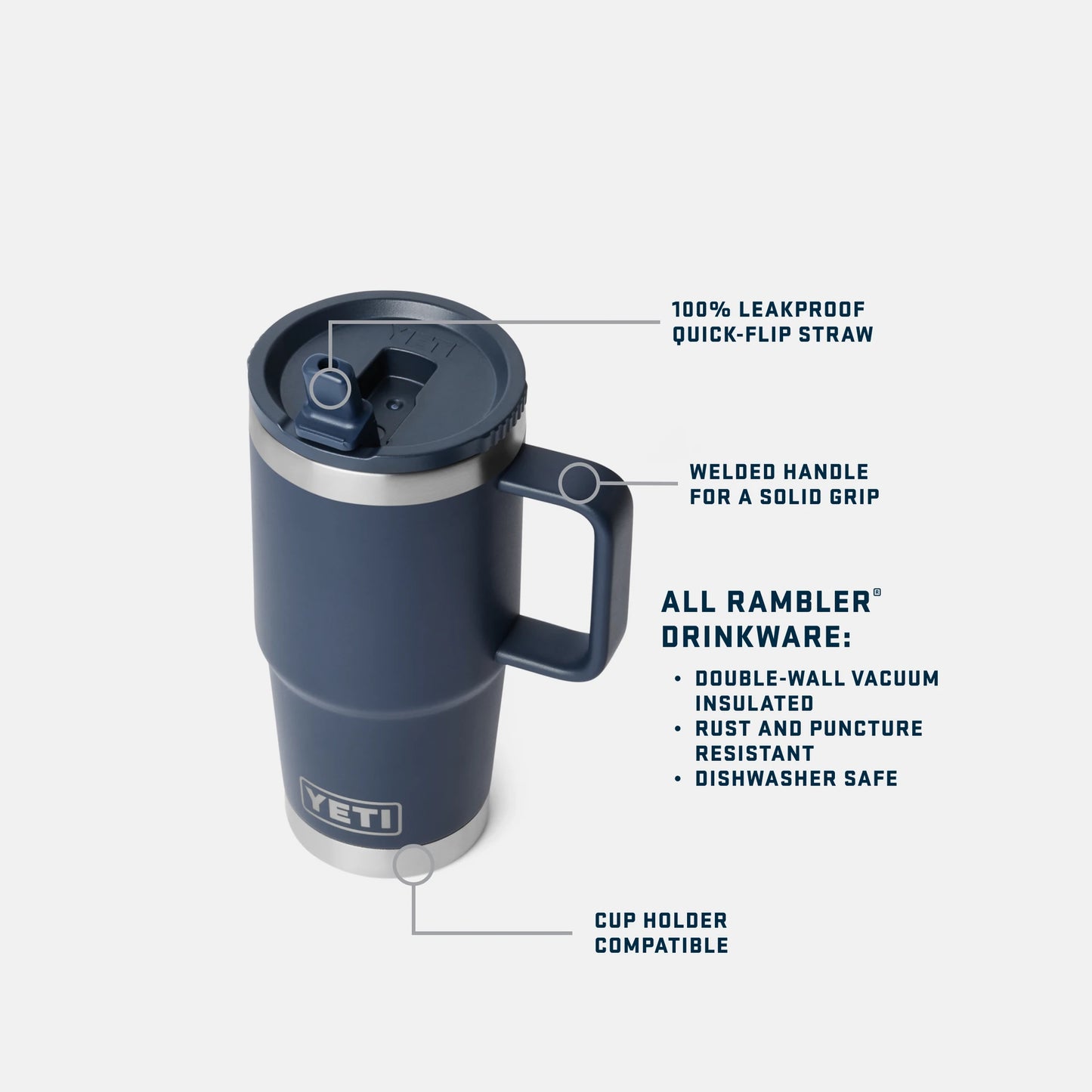 20 oz Travel Straw Mug - US 3242