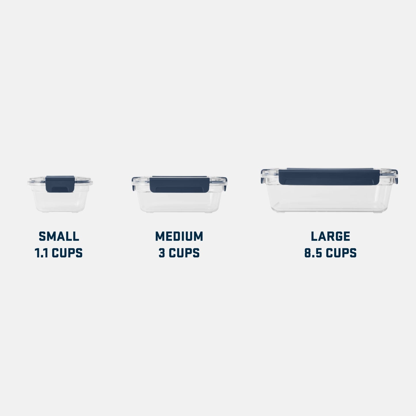 Medium Plastic Food Storage - US 6344