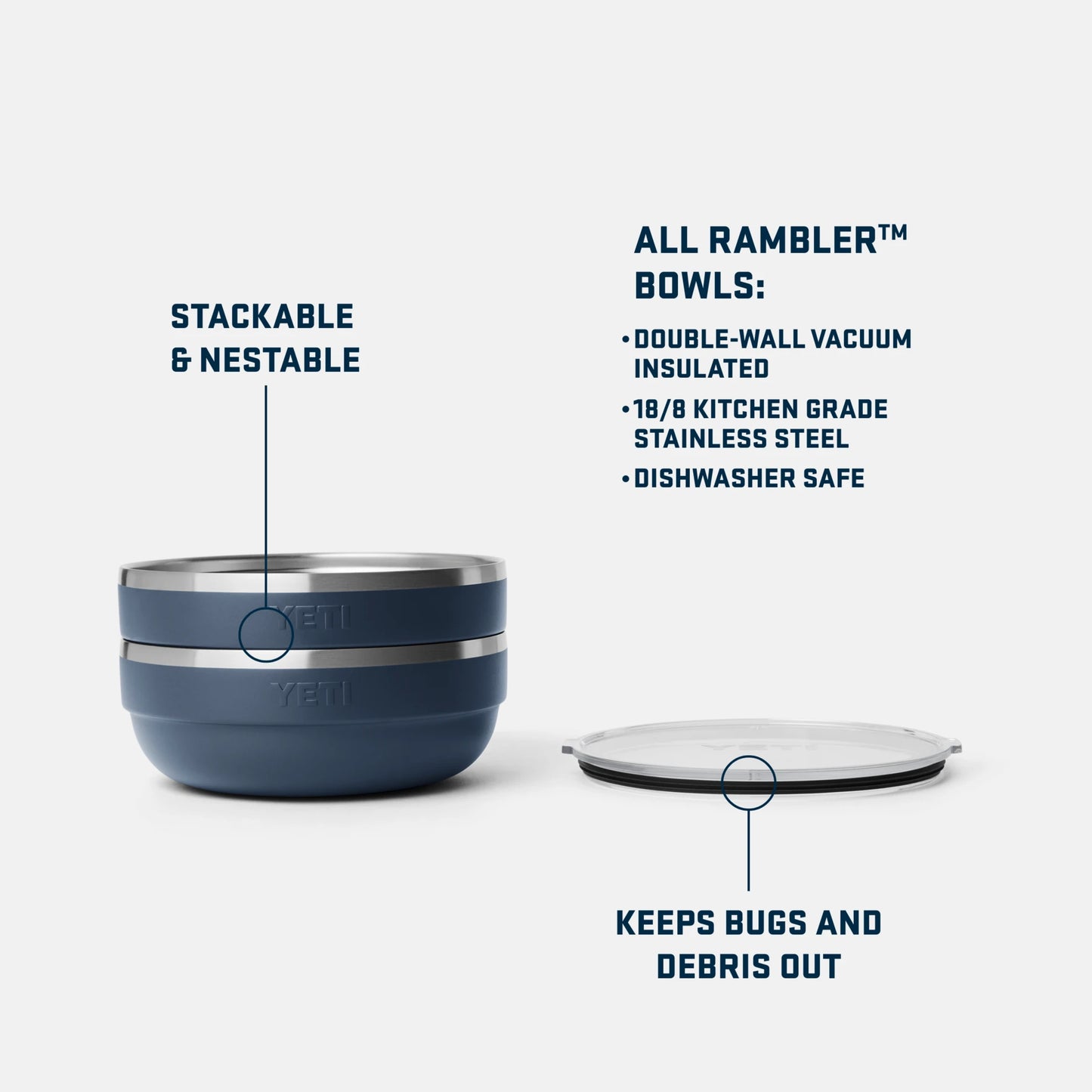 3.6 QT Insulated Low Bowl - US 1354