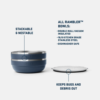 3.6 QT Insulated Low Bowl - US 7483