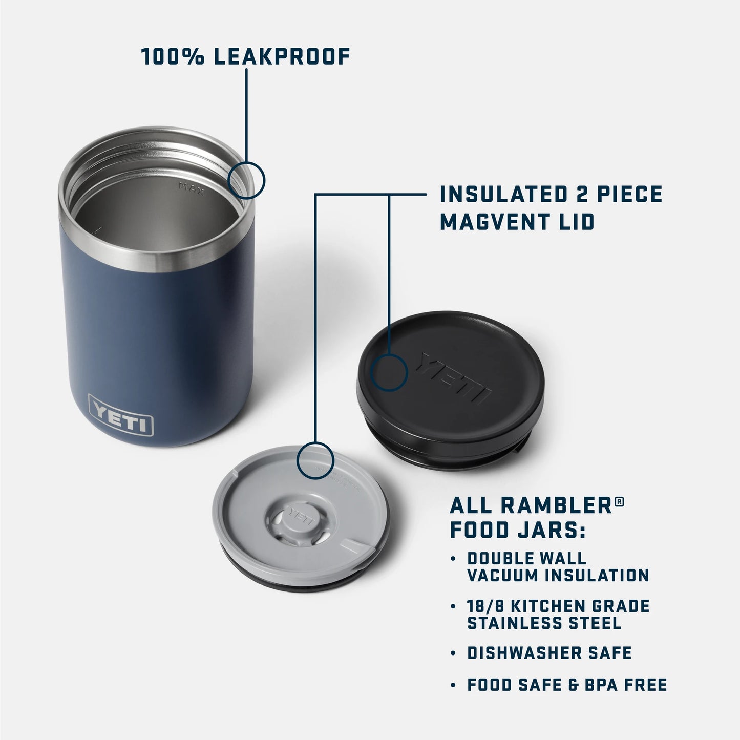 16 oz Insulated Food Jar - US 2597