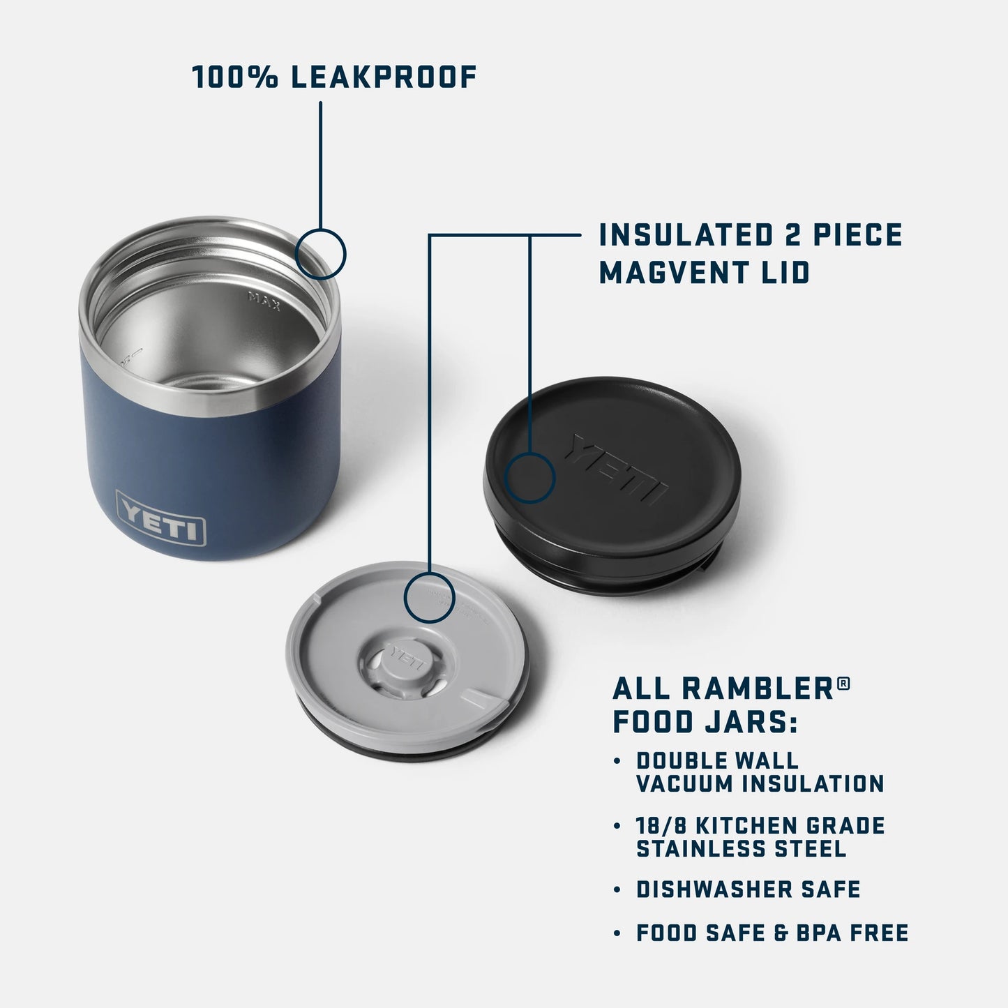 8 oz Insulated Food Jar - US 3330
