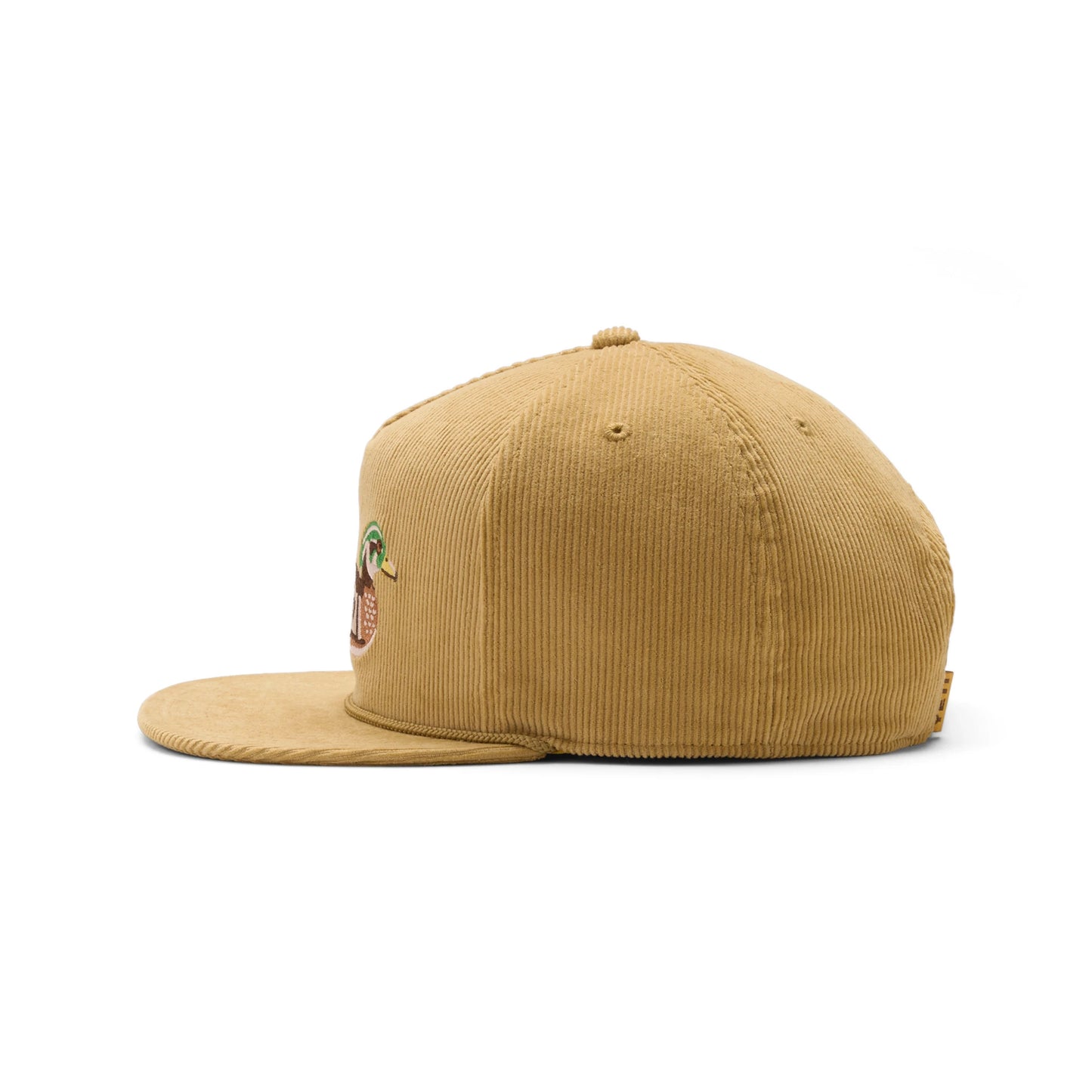 Corduroy Flat Brim Rope Hat - US 8967