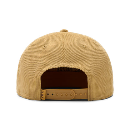 Corduroy Flat Brim Rope Hat - US 8967